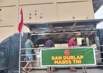 Satgas Gulbencal Kodam I/BB Mengoperasikan Randurlap Bantuan Panglima TNI ,Layani Warga di Tapteng