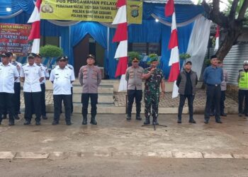 Koramil 05/Bantargebang Tegaskan Kesiapsiagaan, Apel Gelar Pasukan Wujudkan Malam Tahun Baru 2026 yang Aman dan Kondusif