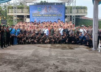 Siaga Pengamanan Sambut Tahun Baru 2026, Koramil Pamulang Apel Gelar Satuan