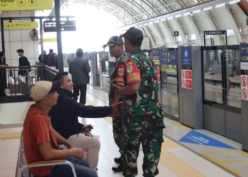 Kodim 0504/Jakarta Selatan Patroli Humanis Jaga Jakarta
