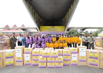 Dharma Pertiwi Pusat dan IKKT Pragati Wira Anggini Pusat Kirim Bantuan Sosial Untuk Masyarakat Terdampak Bencana di Sumatera