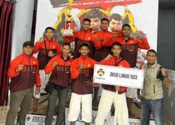 Yonif 503 Kostrad Menangkan Juara Umum di Pertandingan Beladiri Shorinji Kempo