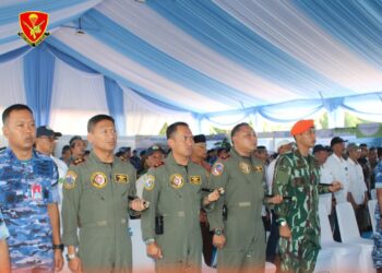 Danyon Parako 472 Turut Hadiri Kegiatan Sinergi Multihelix TNI AU Wujudkan Kedaulatan Pangan Dan Energi