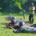 Prajurit Yonif 5 Marinir Asah Kemampuan Tempur Dengan Latihan Menembak Senapan