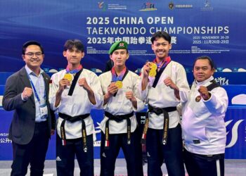 Atlet Taekwondo Indonesia Raih 3 Emas, 5 Perak, 5 Perunggu di “China Open Taekwondo Championship 2025”