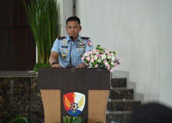 Danlanud Sultan Hasanuddin Hadiri Syukuran HUT Ke-54 Korpri