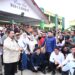 Panglima TNI Dampingi Presiden Prabowo Subianto Tinjau Lokasi Pengungsian Langkat