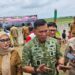 Dukung Program Ketahanan Pangan,Pangdam XXI/Radin Inten Bersama Pemprov Lampung Gerakan Tanam Padi Serentak