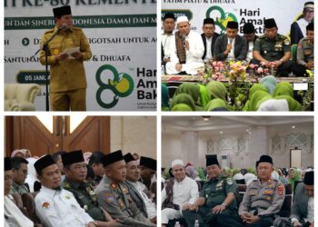 Kokohkan Kerukunan Umat Beragama,Kasdim 0510/Tigaraksa Hadiri Tasyakuran Hari Amal Bakti ke-80 Tahun 2026 Kementerian Agama Kabupaten Tangerang