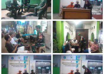 Antisipasi Gangguan Kamtibmas,Personel Koramil 02/TB Gelar Patroli Wilayah,Wujudkan Kondusifitas