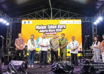 Forkopimko Jakarta Utara Hadiri Festival Malam Tahun Baru di Mall Artha Gading ,”From Jakarta With Love”
