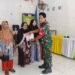 Babinsa Koramil 02/TL laksanakan pendampingan pembagian BLT DD