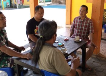 Peltu M. Hasanuddin Komsos Dengan Kepala PLTD, Antisipasi Pasokan Listrik Untuk Menghadapi Ramadhan