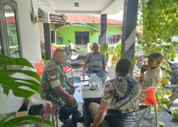 BABINSA KORAMIL 0201-06/MS RUTIN,TERUS JALIN SILATURAHMI DAN KOMUNIKASI DENGAN WARGA MASYARAKAT BINAAN