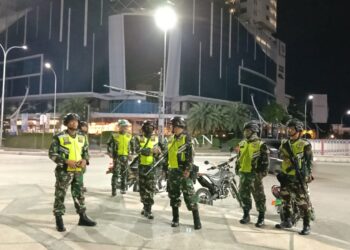 Personel Koramil 0201-02/MT Laksanakan Patroli Keamanan Antisipasi Begal dan Geng Motor di Kota Medan