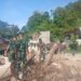 Satgas Gulbencal Kodam I/BB dan Yon TP 905/TS Laksanakan Pembersihan Fasilitas Umum di Dua Sektor Sibolga