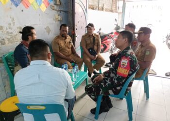 Babinsa Pulo Brayan Darat II Mediasi Perkelahian Antar Remaja di Medan Timur