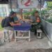 JALIN HUBUNGAN KERJA YANG BAIK, BABINSA MELAKSANAKAN KOMSOS DENGAN WARGA BINAAN