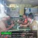 Babinsa Giat Komsos Dengan Warga Desa Binaan,Bincang santai di warung kopi.