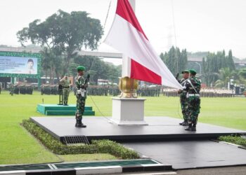 Awal Tahun 2026 Pangdam Jaya/Jayakarta Irup Bendera ,Ini Yang Disampaikan