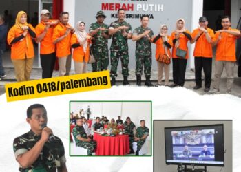 Dandim 0418/Palembang Paparkan Pembangunan KDKMP kepada Wakil Panglima TNI
