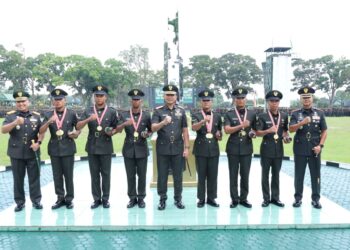 Pangdam I/BB Pimpin Upacara Penutupan Dikmaba Infanteri TNI AD Gelombang II dan Diktukba TNI AD Gelombang I Tahun Anggaran 2026
