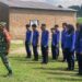 BABINSA KOMSOS DI SEKOLAH SMK WIRA KESUMA JAYA DI DESA JATI KESUMA MEMBERIKAN WASBANG
