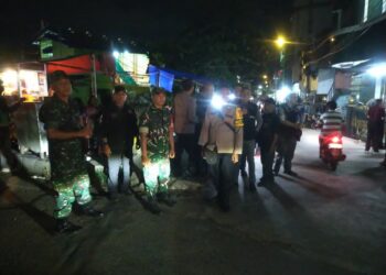 Babinsa Koramil 01/TS Bersama Komduk dan Tiga Pilar Ikuti Apel dan Patroli Gabungan Cipkon