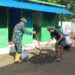 Satgas Koramil Batang Toru Percepat Pembangunan MCK Pengungsi di Aek Ngadol