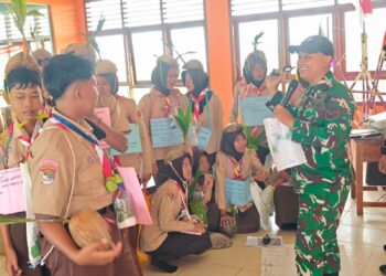 Ster Kodam XXIV/Mandala Trikora Dukung Pembinaan Generasi Muda melalui Asistensi Teknis Navigasi Darat