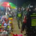 Koramil 11/KP Bersama Komponen Pendukung Gelar Patroli Malam Bersama