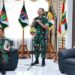 Pangdam Mayjen TNI Hendy Antariksa Sambut Kedatangan Asops Panglima TNI di Markas Kodam l/BB