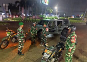 Patroli Maung Kodim 0510/Tigaraksa Ciptakan Aman dan Kondusif Wilayah