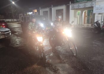 Patroli Maung Kodim 0510/Tigaraksa Ciptakan Aman dan Kondusif Wilayah