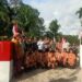 Dandim 0210/TU Hadiri Peresmian Jembatan Aramco di Desa Janji Nauli Kecamatan Purba Tua