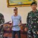 Pendekatan Humanis, Satgas Pamtas Yonarmed 12 Kostrad Terima Dua Senjata Api