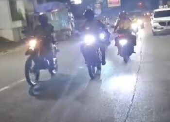 Patroli Malam Sinergi TNI dan Komponen Wilayah, Koramil 05/Bantargebang Pastikan Kamtibmas Tetap Kondusif