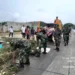 Satgas Sampah Kodim Tigaraksa Atasi Sampah Liar di Kosambi,Wujudkan Lingkungan Sehat