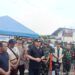 Dandim 0502/JU Bersama Aster Kasdam Jaya dan Forkopimko Kunjungi Pengungsi Banjir di