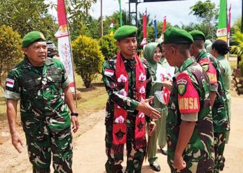 DANDIM 1707/MERAUKE TEKANKAN TANGGUNG JAWAB, KEHARMONISAN KELUARGA DAN ETIKA PRAJURIT