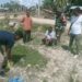 Persiapan Lahan Huntara, Babinsa Koramil 29/Lkh Kawal Tim Survei di Alue Krak Kayee