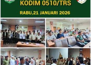 Eratkan Kerjasama,Dandim 0510/Tigaraksa Hadiri Pelantikan Pengurus DPC KWRI Kab.Tangerang Periode 2026 – 2029