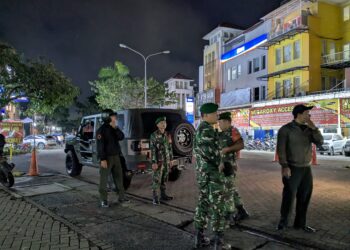 Sinergi TNI dan Komduk di Tangerang Gelar Patroli Malam ,Wujudkan Kamttibmas
