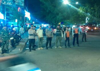 Patgab Kodim 0503/JB Antisipasi Gangguan Kamtibmas ,Wujudkan Kenyamanan dan Keamanan Bagi Masyarakat