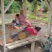 Wujud Kepedulian dan Sinergitas, Koramil 01/AK Jenguk Camat Kualuh Selatan