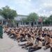 Koramil 0201-02/MT Laksanakan Pelatihan Mental dan Disiplin PBB di SMK Negeri 4 Medan