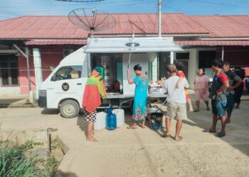 Satgas Gulbencal Kodam I/BB Salurkan Air Bersih dan Air Siap Minum ke Sejumlah Wilayah Tapanuli Tengah