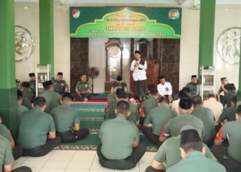 Kodim 0506/Tangerang Peringati Isra Mi’raj, Perkuat Iman dan Soliditas Prajurit
