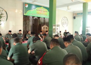 Kodim 0506/Tangerang Peringati Isra Mi’raj, Perkuat Iman dan Soliditas Prajurit