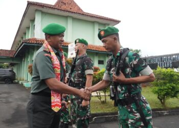 Danrem 064/MY Tekankan Disiplin dan Etika Prajurit Saat Kunker ke Kodim 0602/Serang